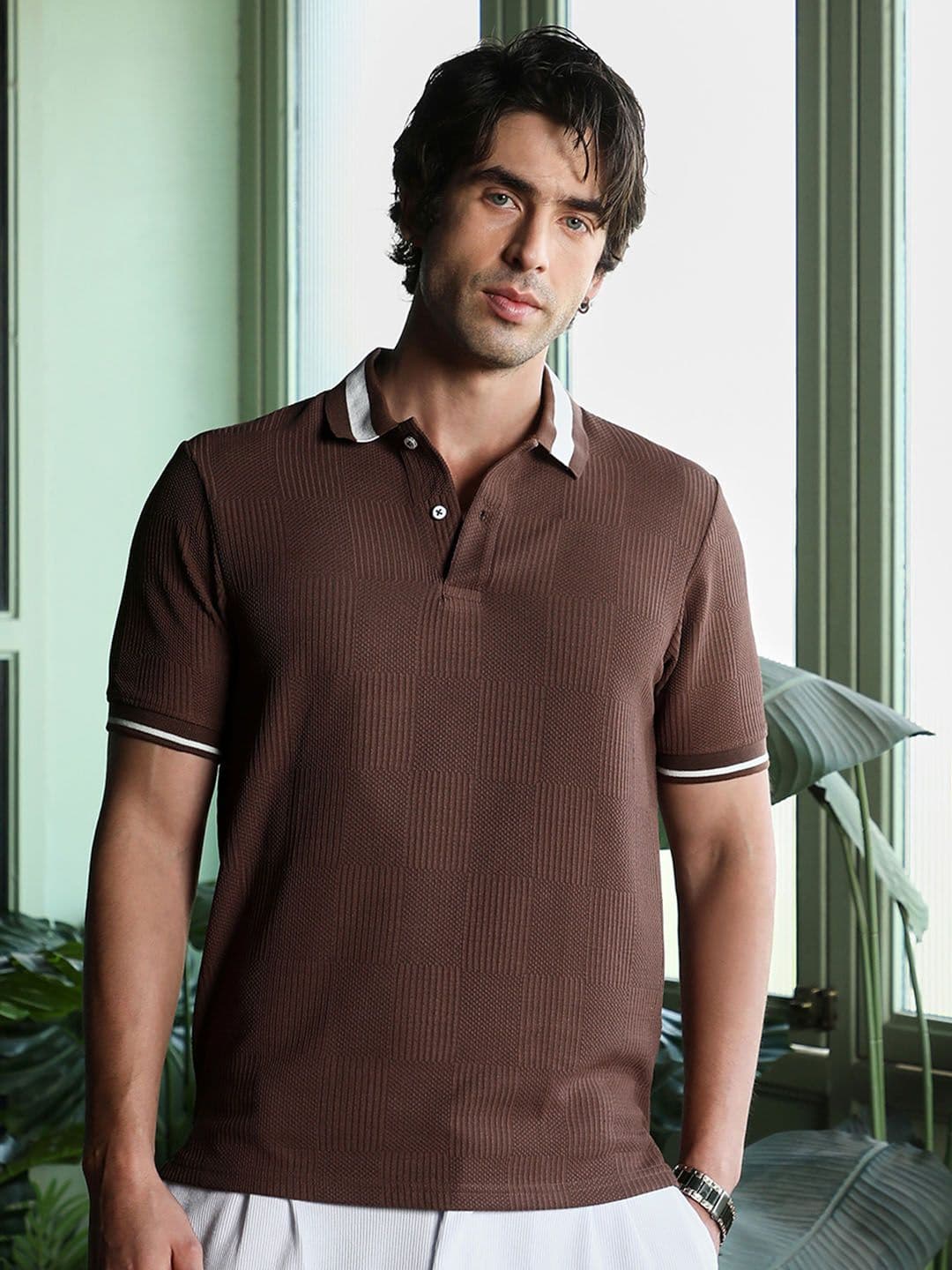 CAHOOT Men Polo Collar T-shirt - view 1