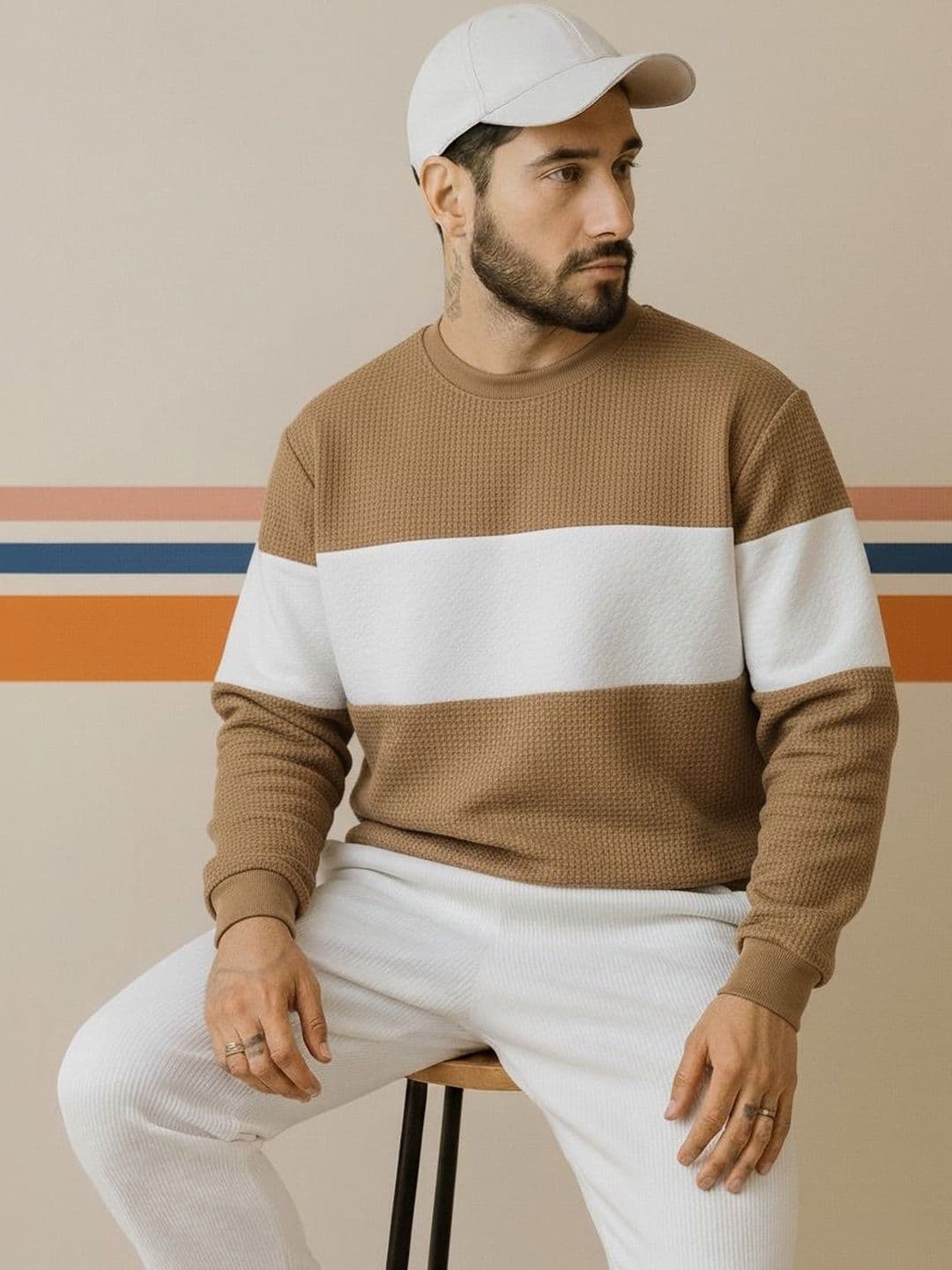 Mobox Men Colourblocked T-shirt - view 1