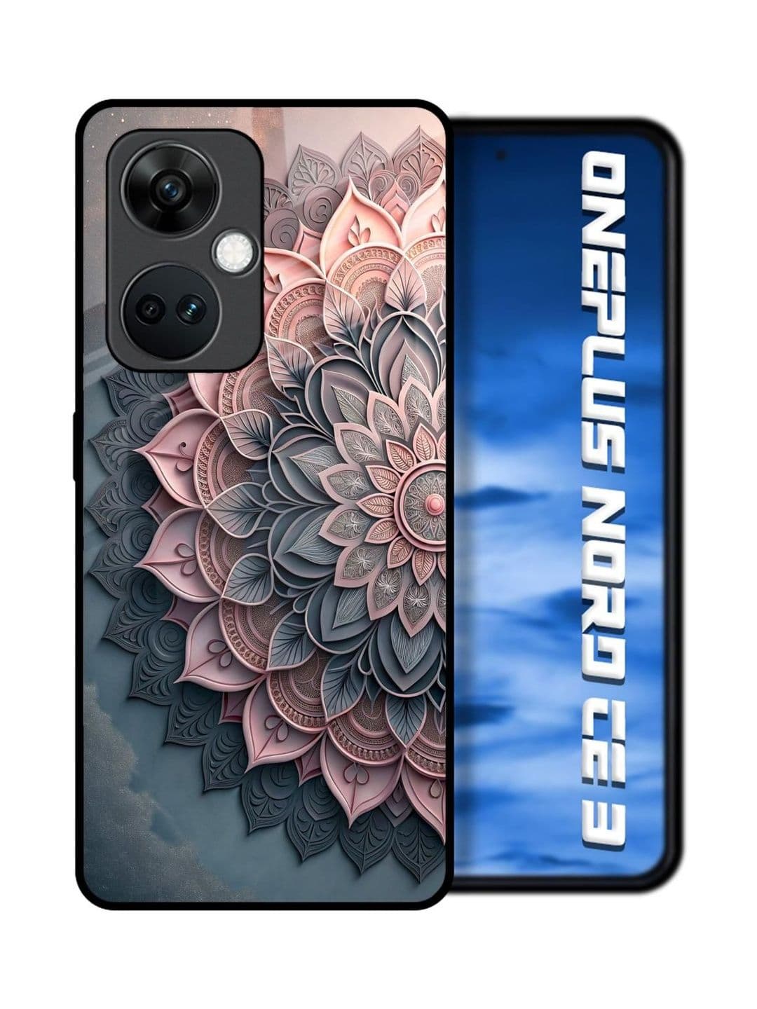 QRIOH Floral Printed OnePlus Nord CE 3 5G Back Case Mobile Accessories - view 1