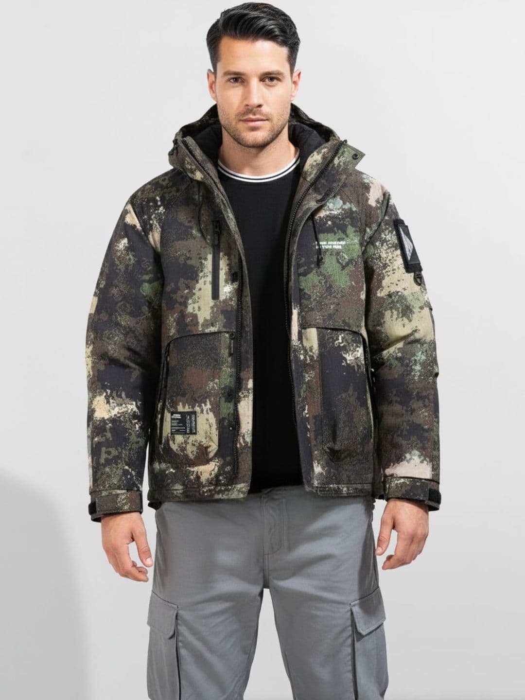 The Indian Garage Co Men Woven Jacket - view 1