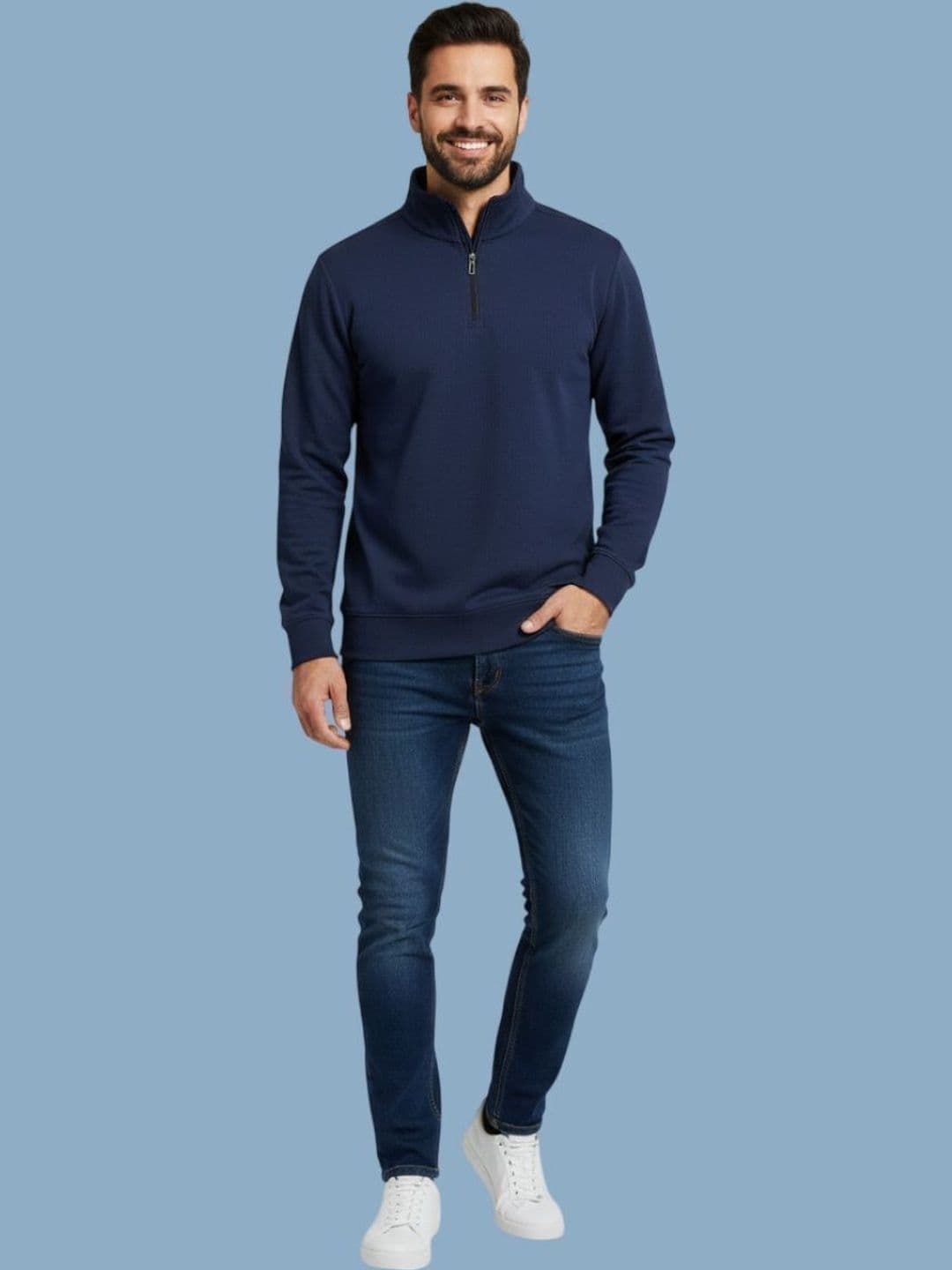 Mast & Harbour Men High Neck T-shirt - view 1