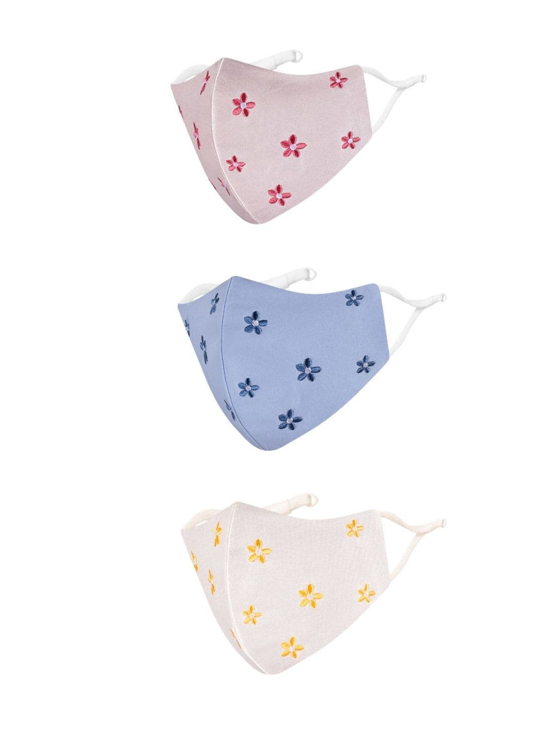 MASQ Kids Pack Of 3 4-Ply Outdoor Anti-Pollution Reusable Masks - view 1