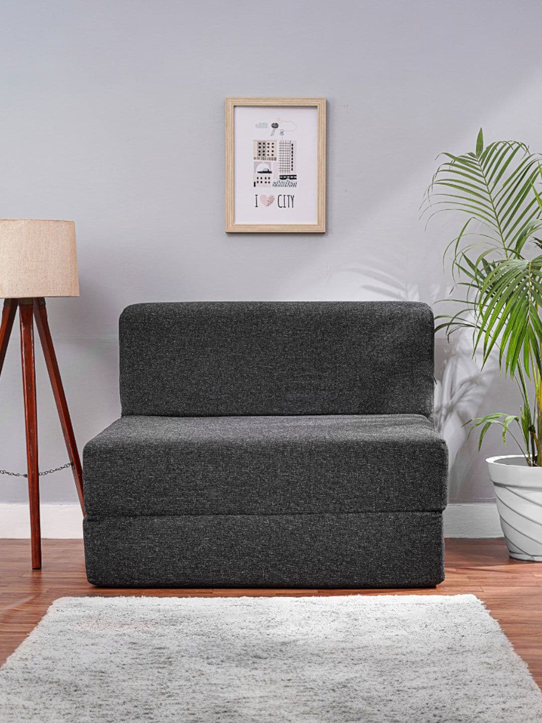 Solis Primus Comfort for all Solis Primus Comfort One seater for all Grey 1 Seater Sofa-Bed - view 1