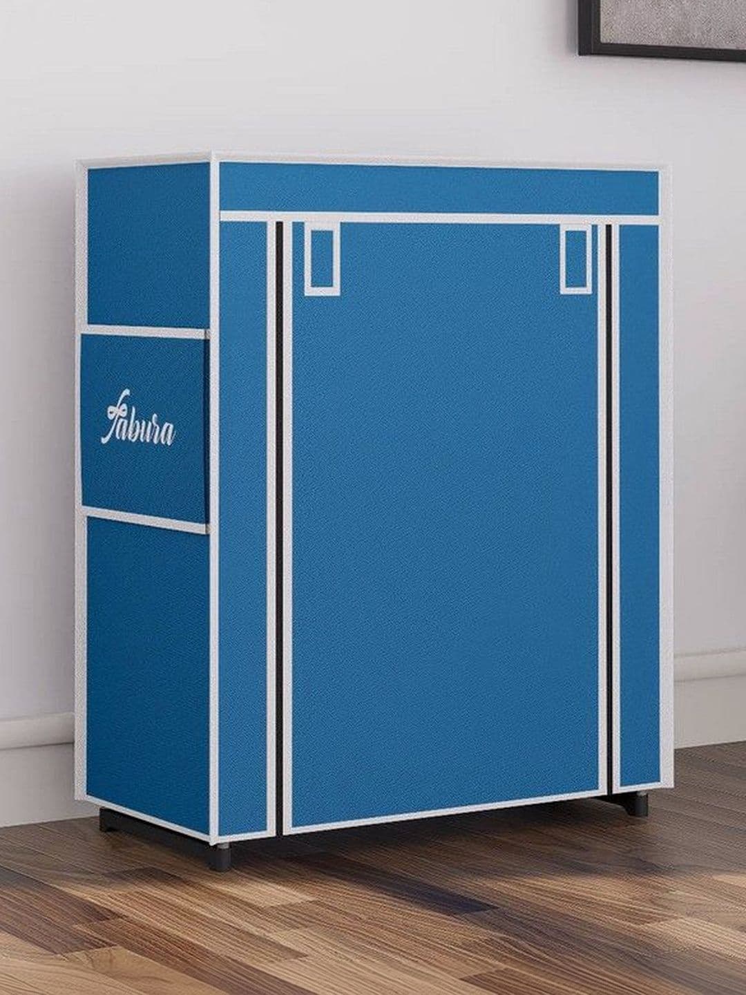 Fabura Blue & White 4-Layers Water Resistance Shoe Rack - view 1