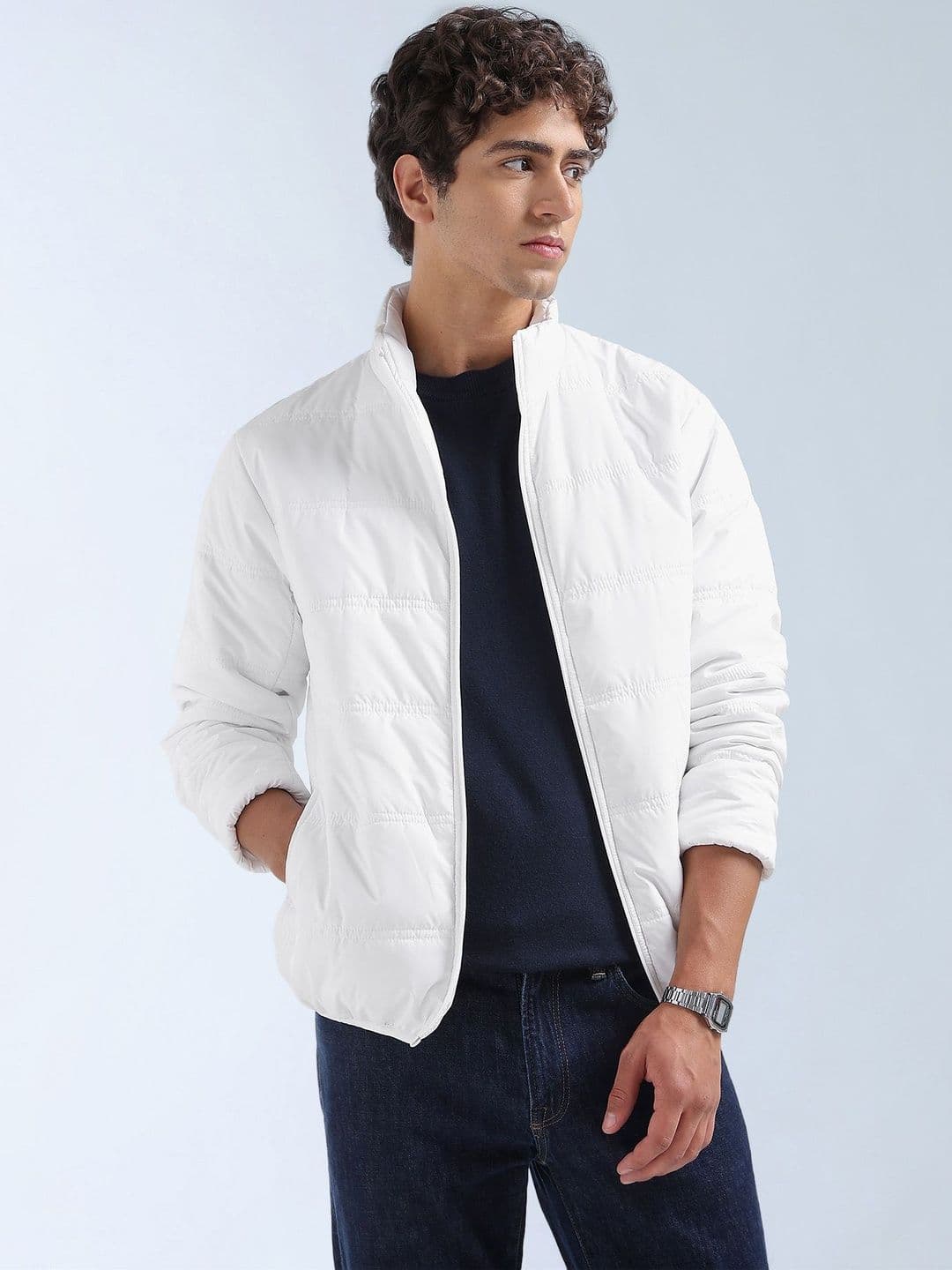 Flying Machine Men Lightweight Puffer Jacket - view 1
