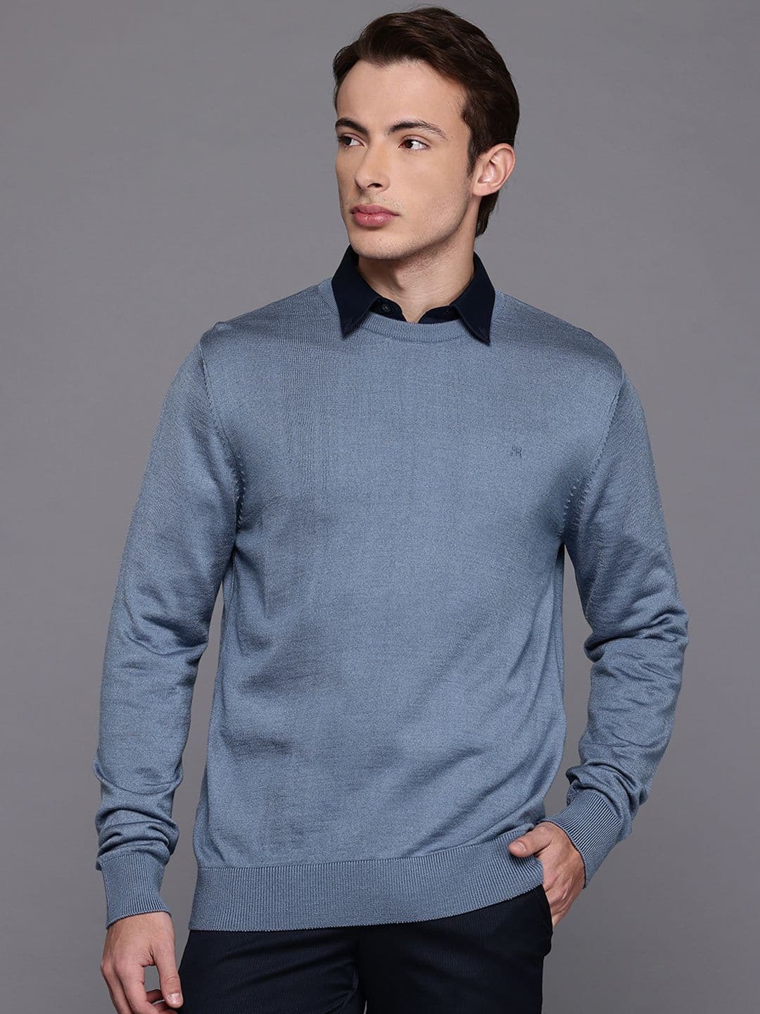 Raymond Round Neck Formal Pullover - view 1