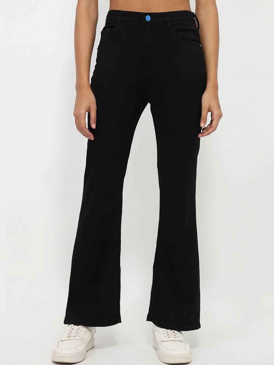 Kraus Jeans Women Flared High-Rise Jeans - view 1