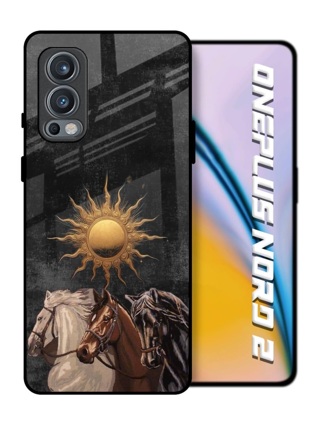 QRIOH Conversational Printed Oneplus Nord 2 Back Case Mobile Accessories - view 1