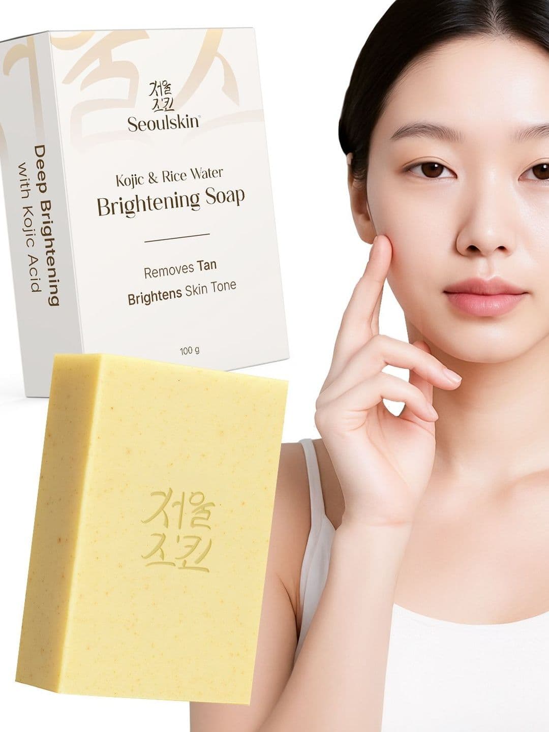 SEOULSKIN Kojic & Rice Water Brightening Soap - 100 g - view 1