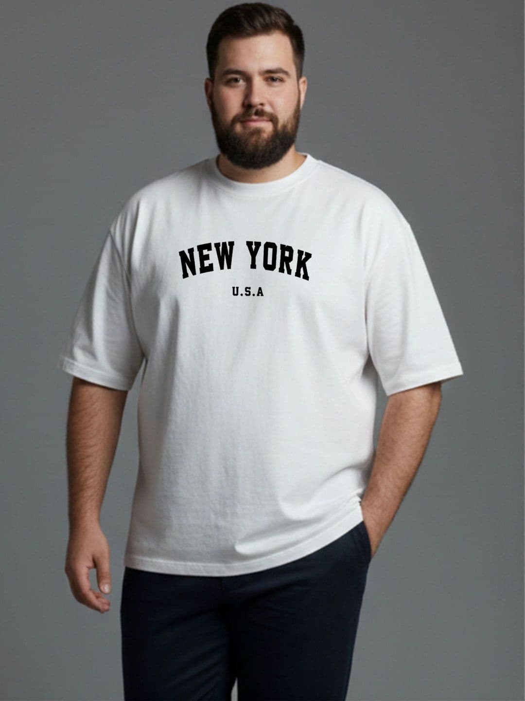 INDISSH Men Typography Printed T-shirt - view 1