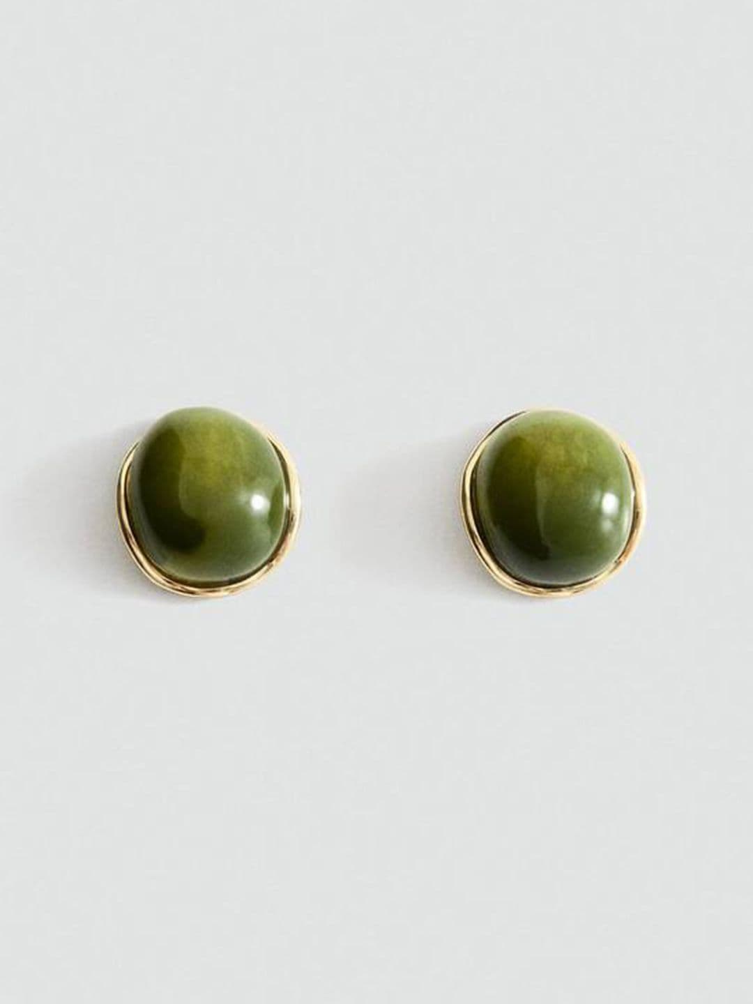 MANGO Geometric Studs Earrings - view 1