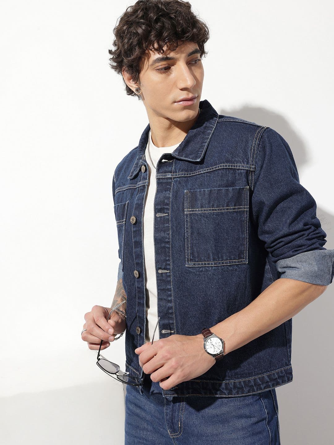The Roadster Life Co. Pure Cotton Denim Jacket - view 1