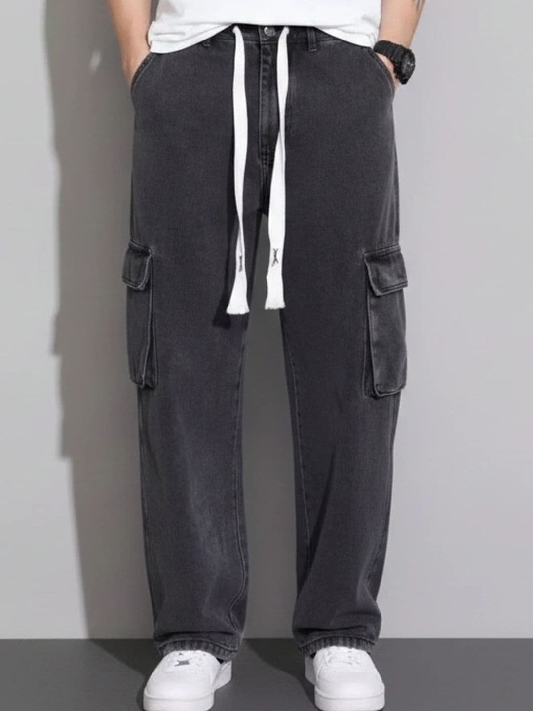 ANDREW HILL Men Mid-Rise Light Fade Jeans - view 1