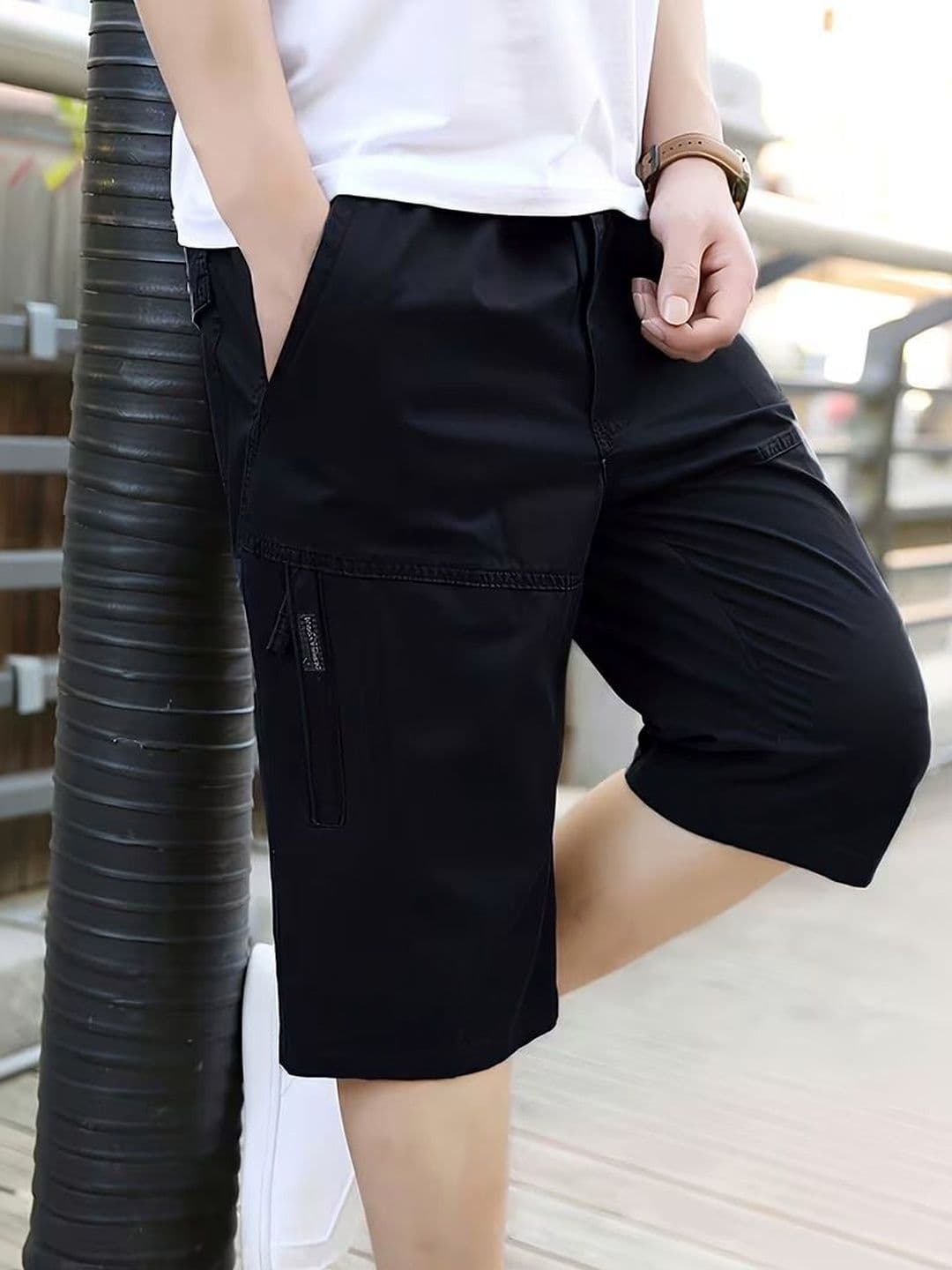 FABRIPPLE Men Running Cargo Shorts - view 1
