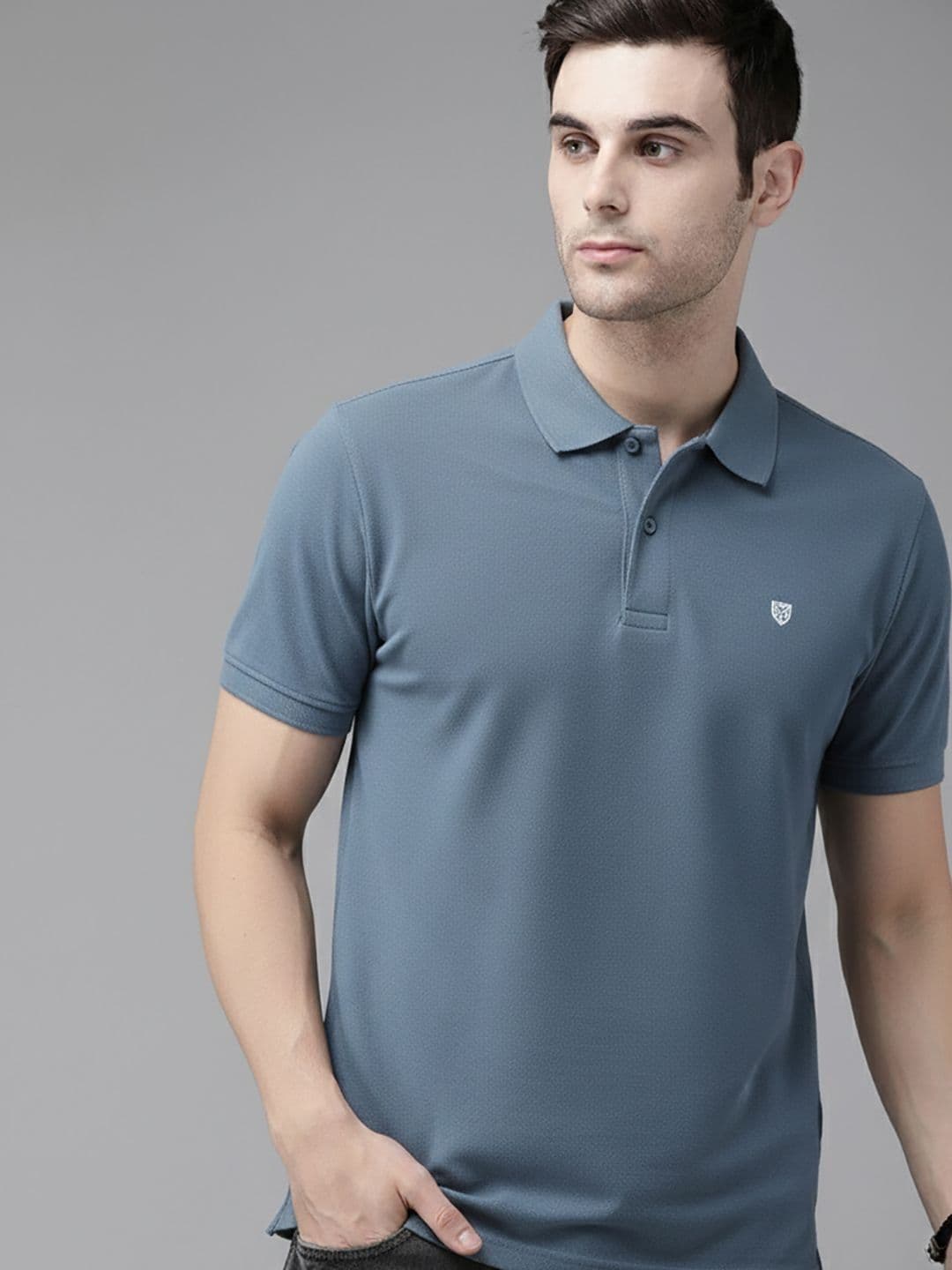 OAKWYN Men Polo Collar T-shirt - view 1