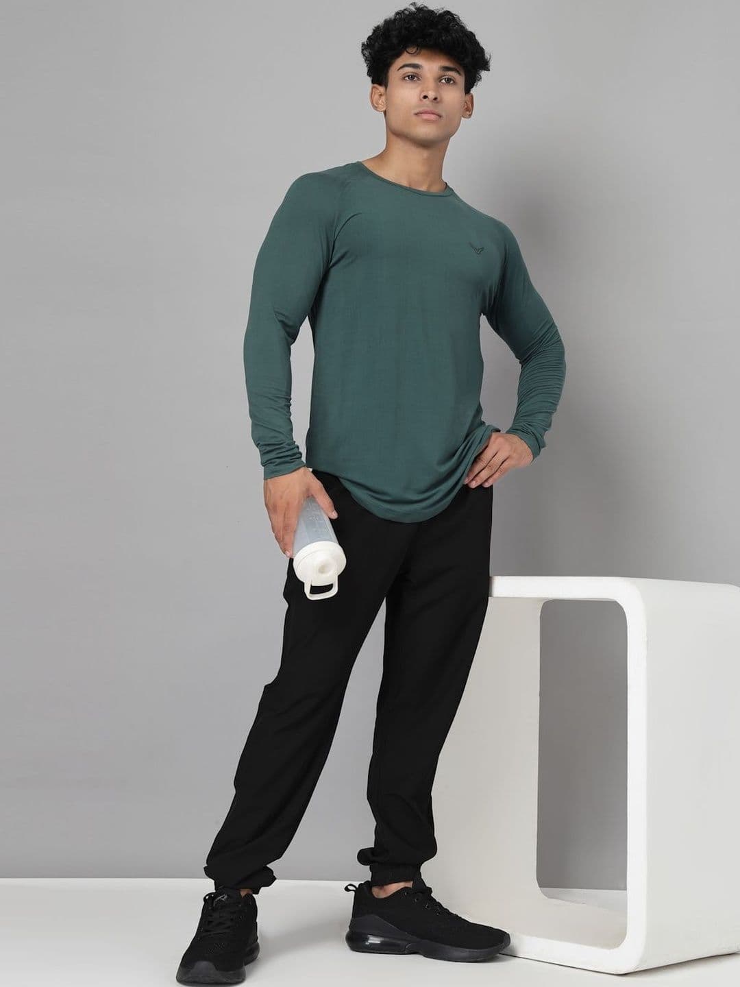 Invincible Men's Compress Base Layer Long Sleeve T-shirt - view 1