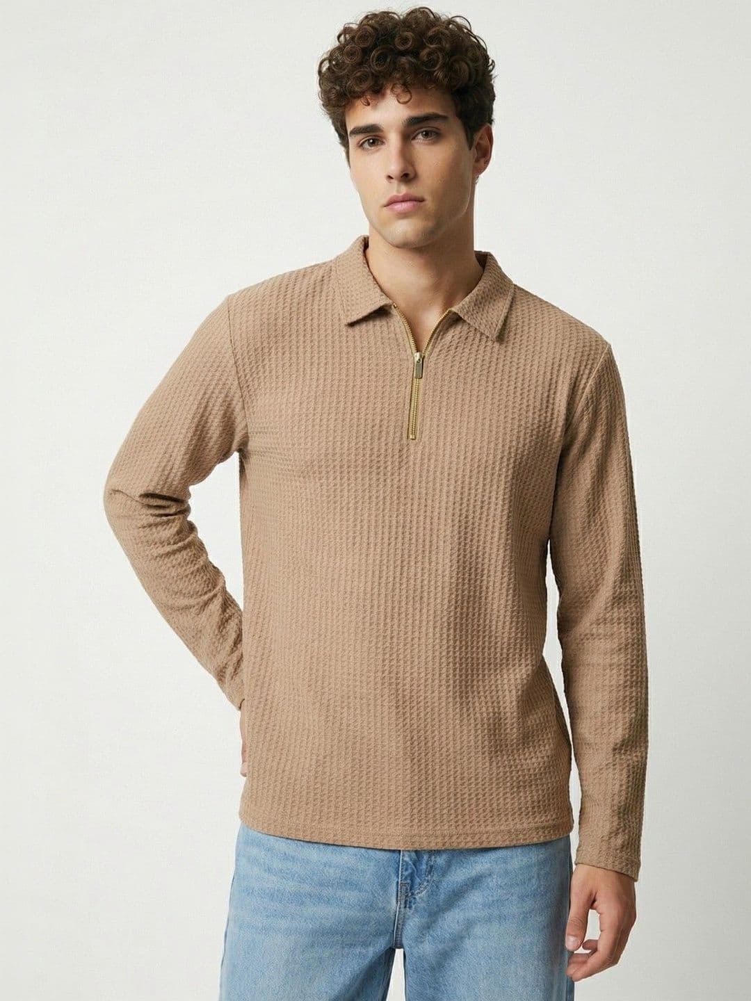 glitchez Men Polo Collar T-shirt - view 1