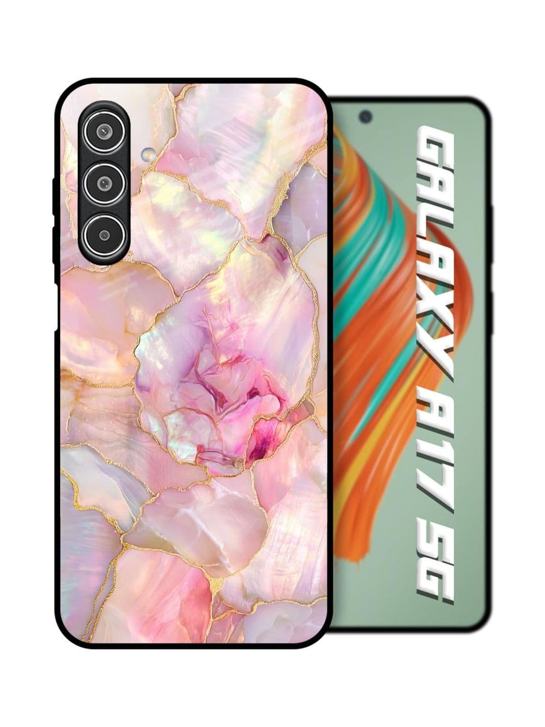 QRIOH Abstract Printed Samsung Galaxy A17 5G Back Case Mobile Accessories - view 1