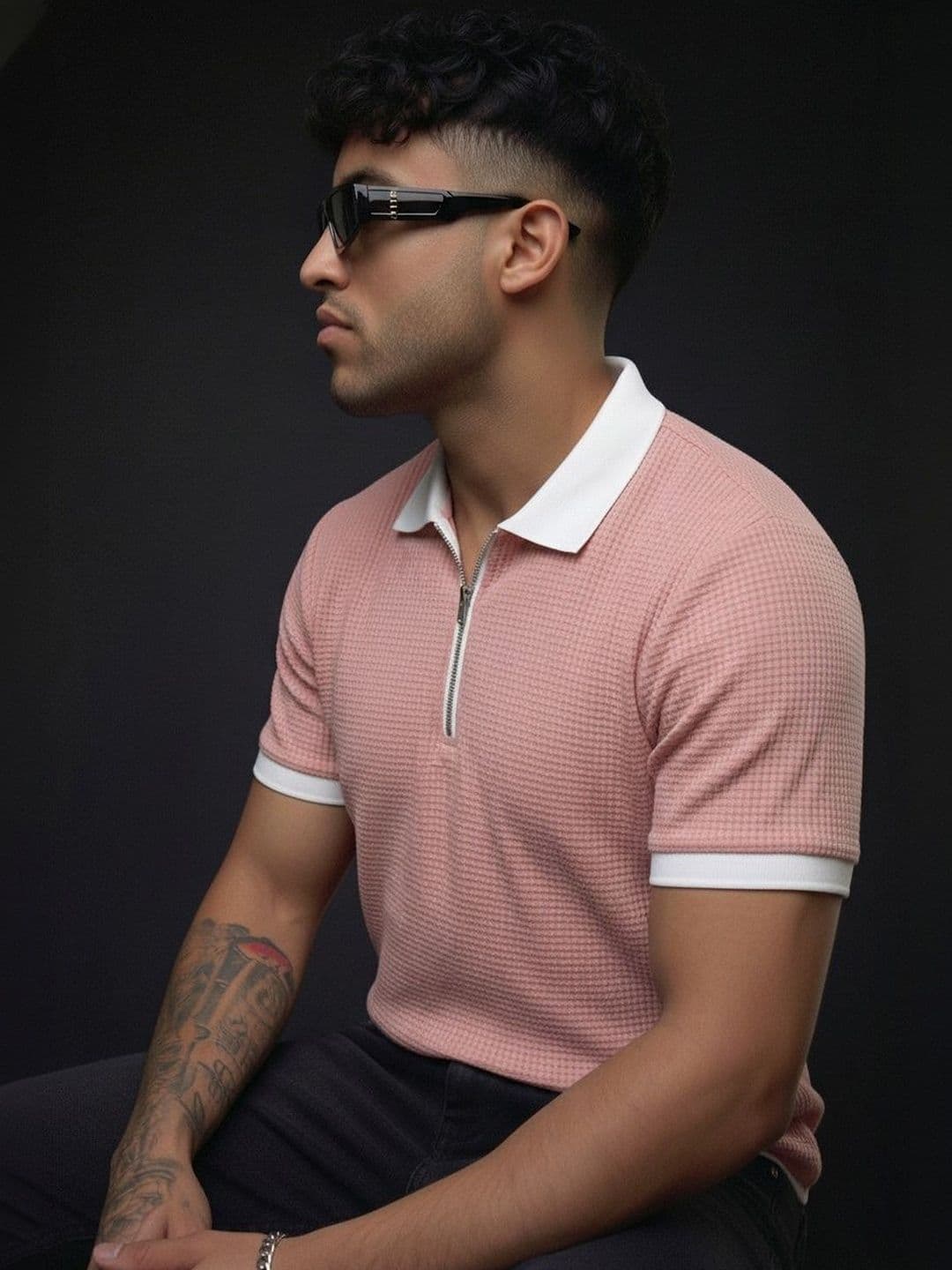 Mobox Men Polo Collar T-shirt - view 1