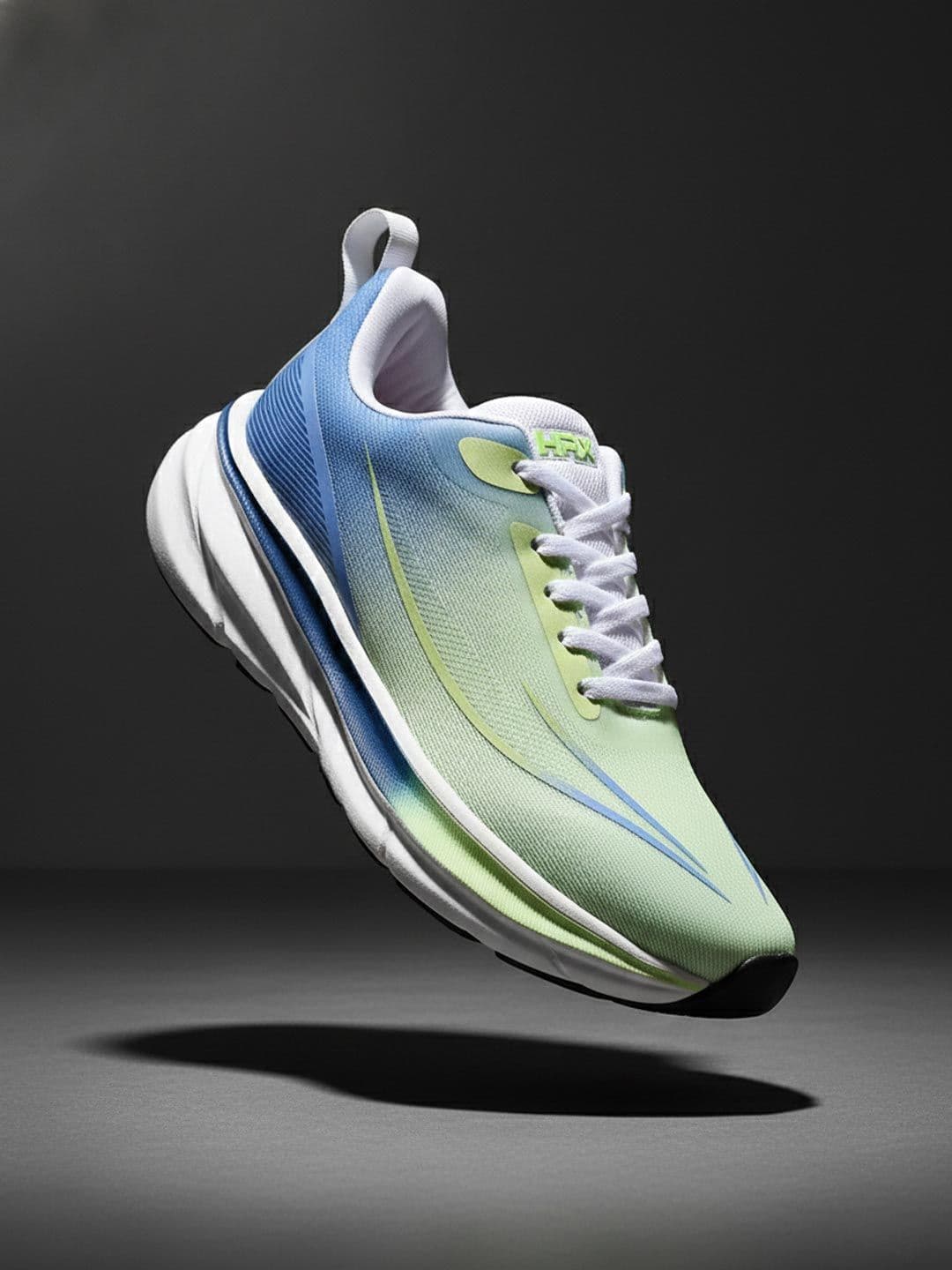 HRX by Hrithik Roshan Men Colourblocked Flyknit Sneakers - view 1