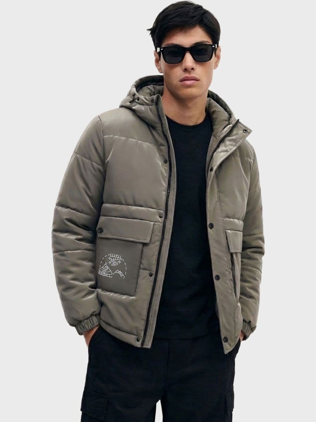 The Indian Garage Co Men Puffer Jacket - view 1