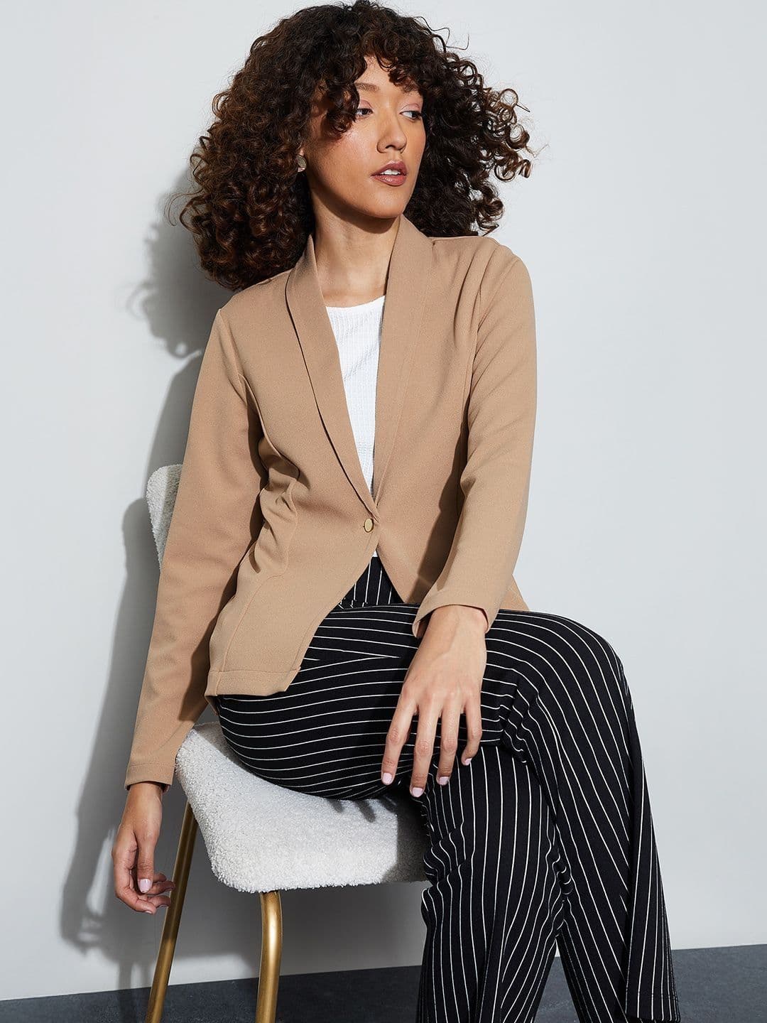 CODE by Lifestyle Shawl Collar Single-Breasted Blazer - view 1