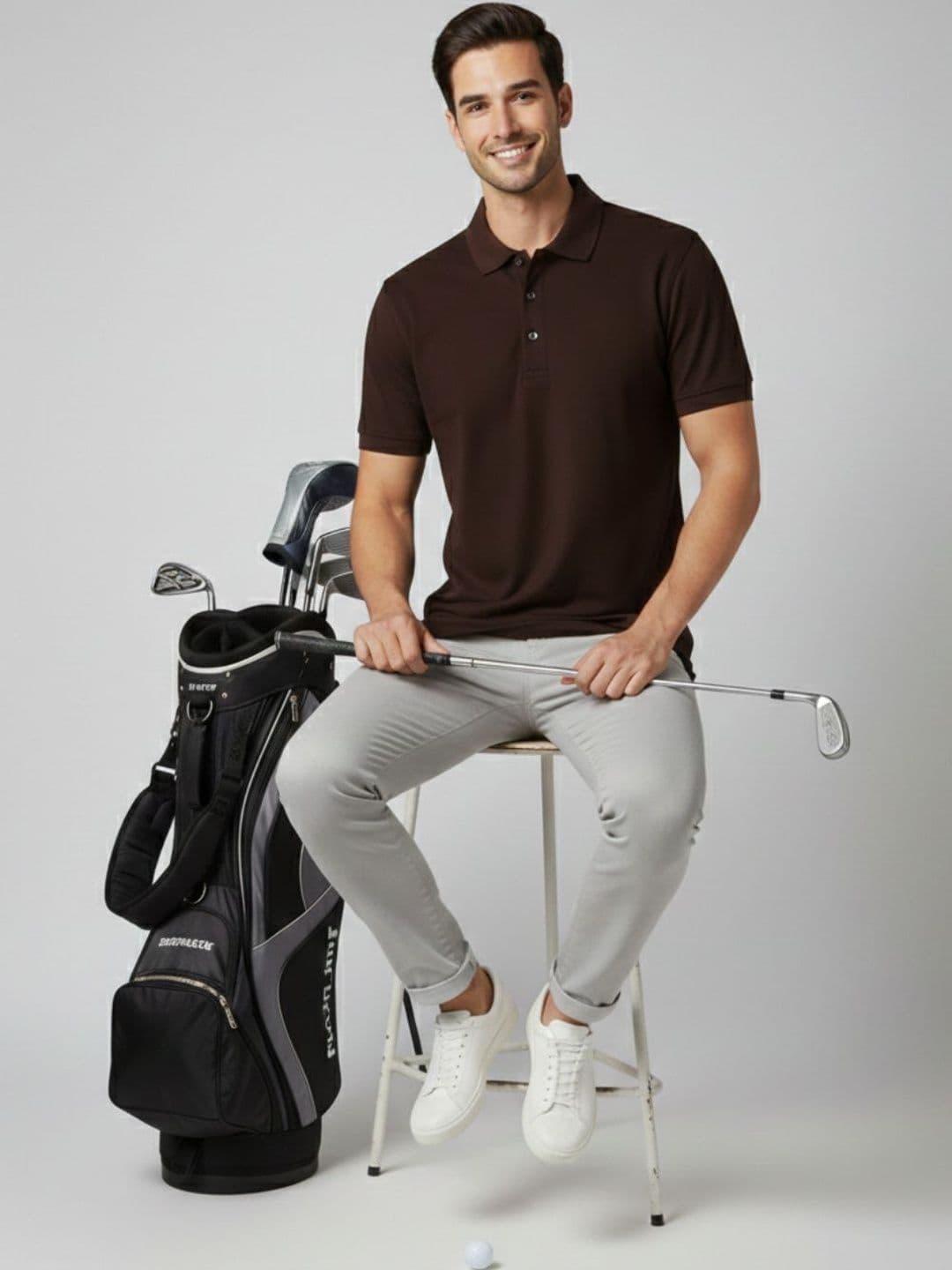 Moda Rapido Men Polo Collar T-shirt - view 1