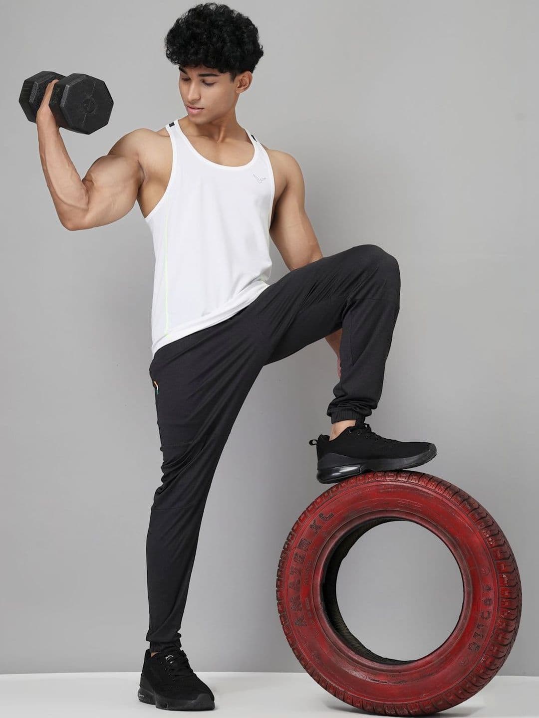 Invincible Men's Fitness Stringer Vest - view 1