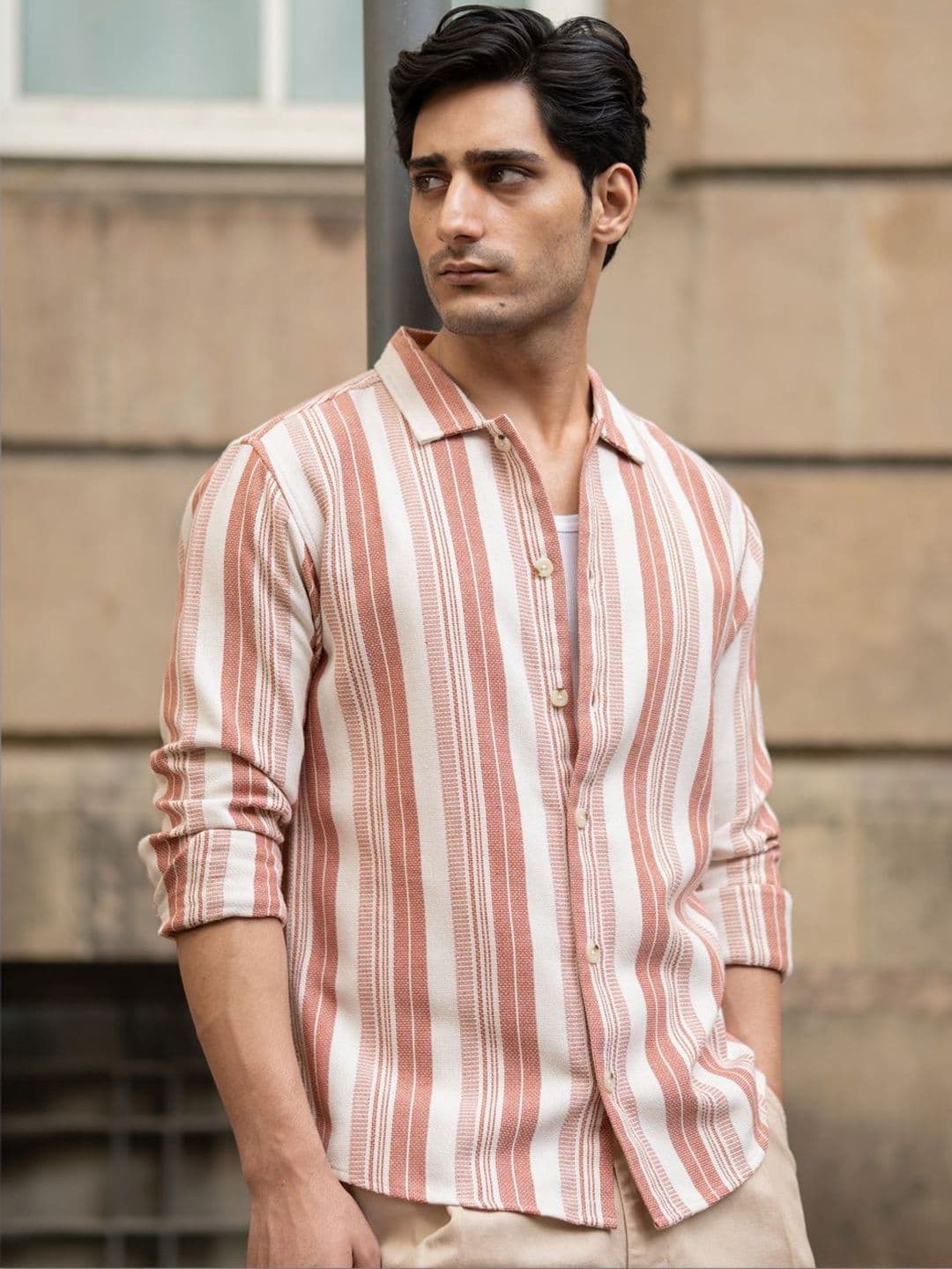Powerlook Men Striped Casual Shirt - view 1