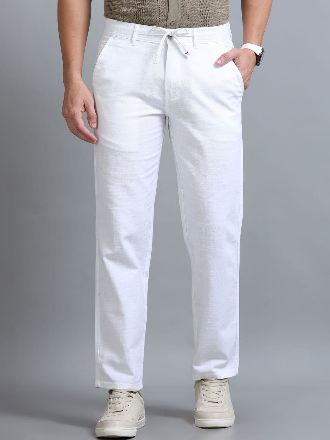 The Roadster Lifestyle Co Mid-Rise Trousers - view 1