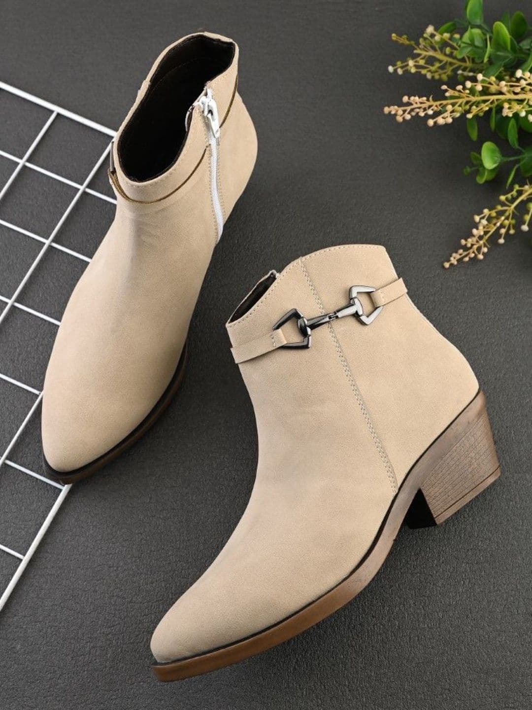 The Roadster Lifestyle Co Women Pointed Toe Zip Chelsea Boots - view 1