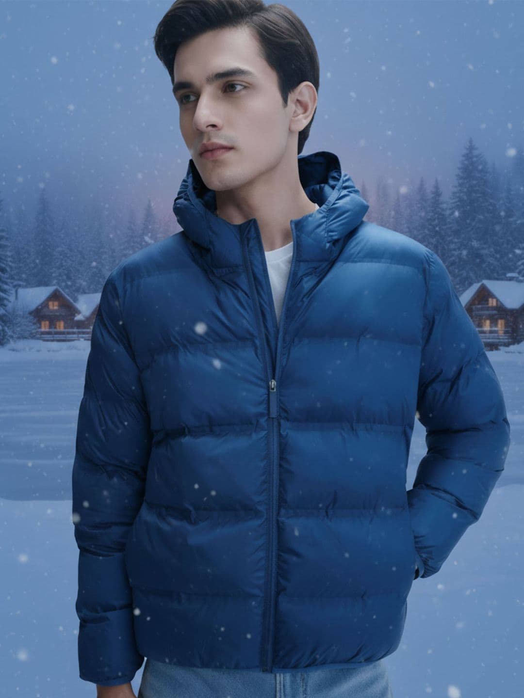 XYXX Men Puffer Jacket - view 1