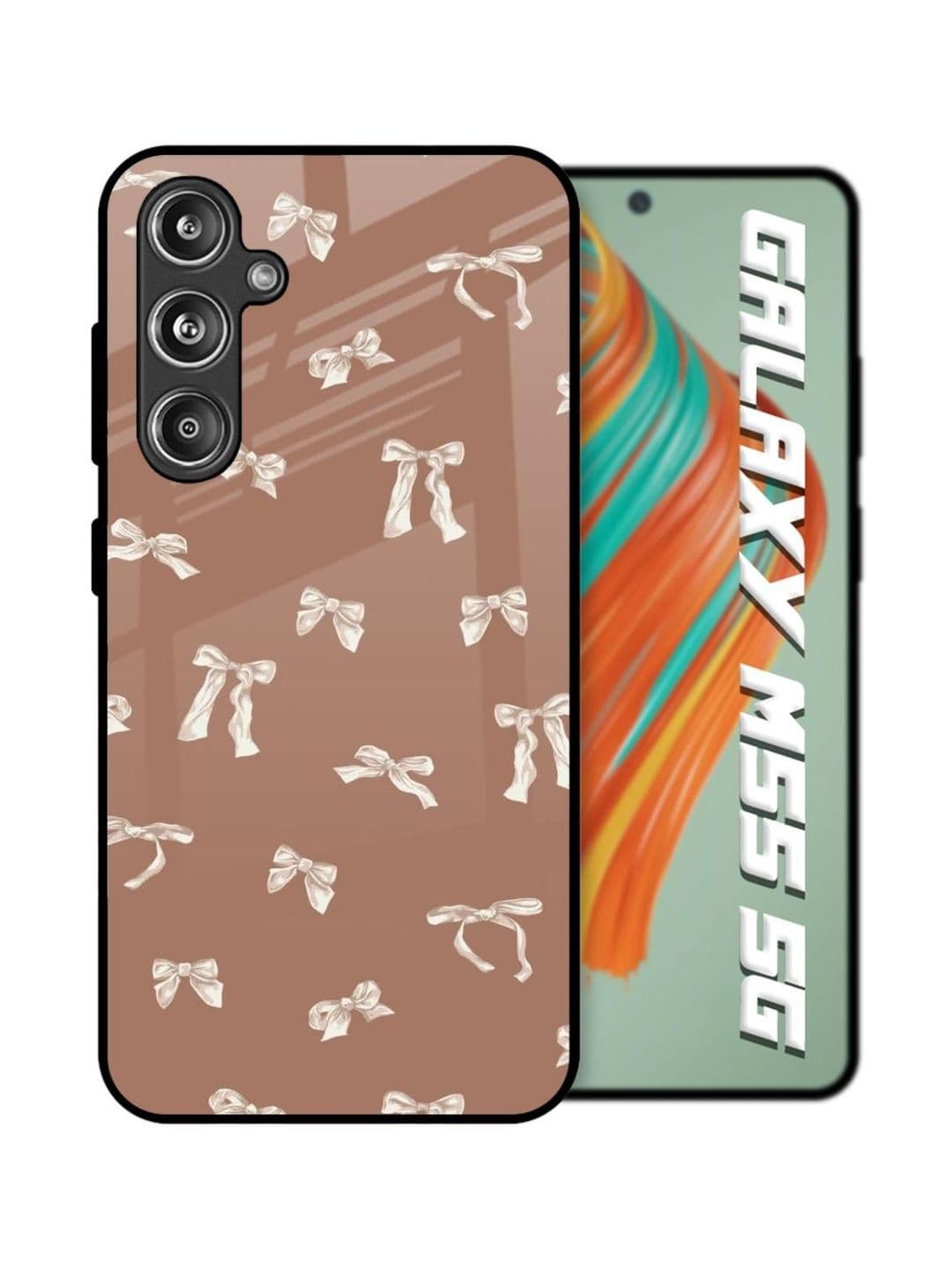 QRIOH Conversational Printed Samsung Galaxy M55 5G Back Case Mobile Accessories - view 1