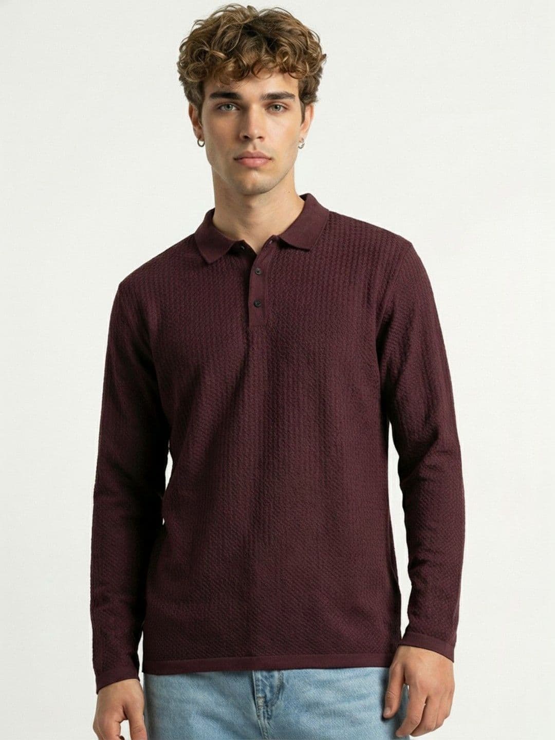 glitchez Men Polo Collar T-shirt - view 1