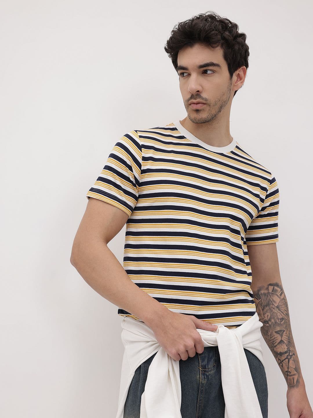 The Roadster Life Co. Striped T-shirt - view 1