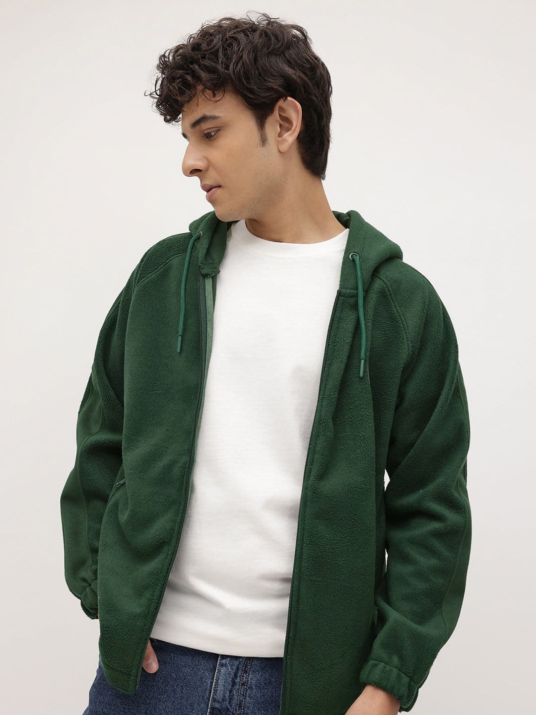 The Roadster Life Co. Hooded Sherpa Tailored Jacket - view 1
