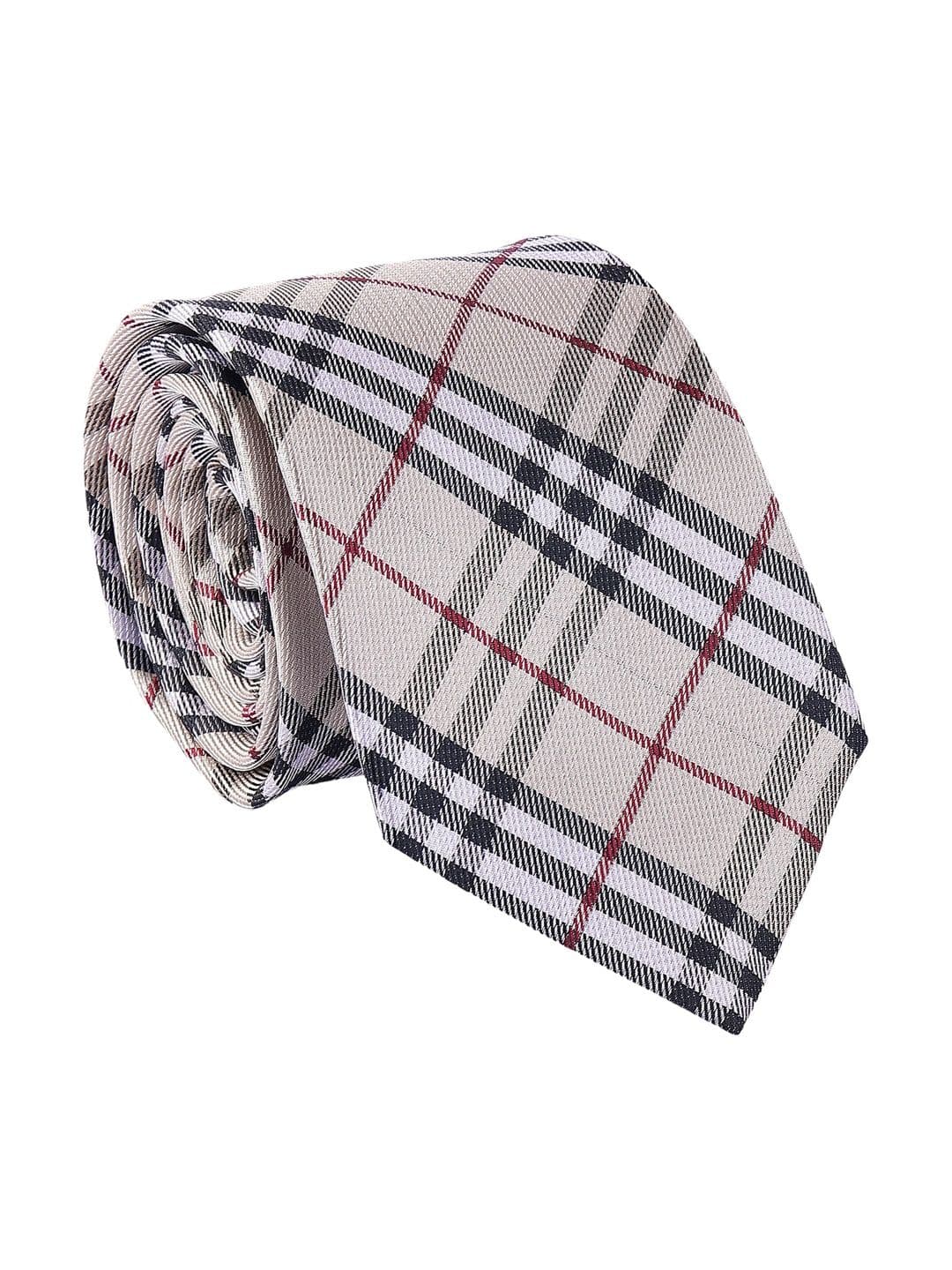 Alvaro Castagnino Men Checked Broad Tie - view 1