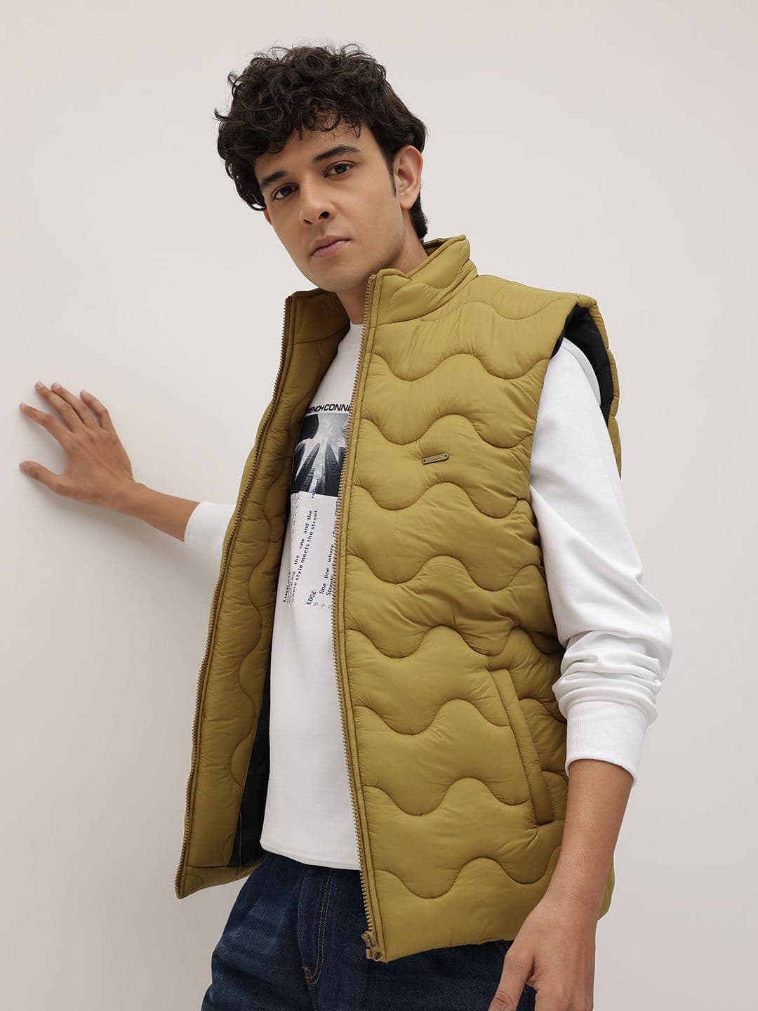 The Roadster Life Co. Quilted Gilet Jacket - view 1