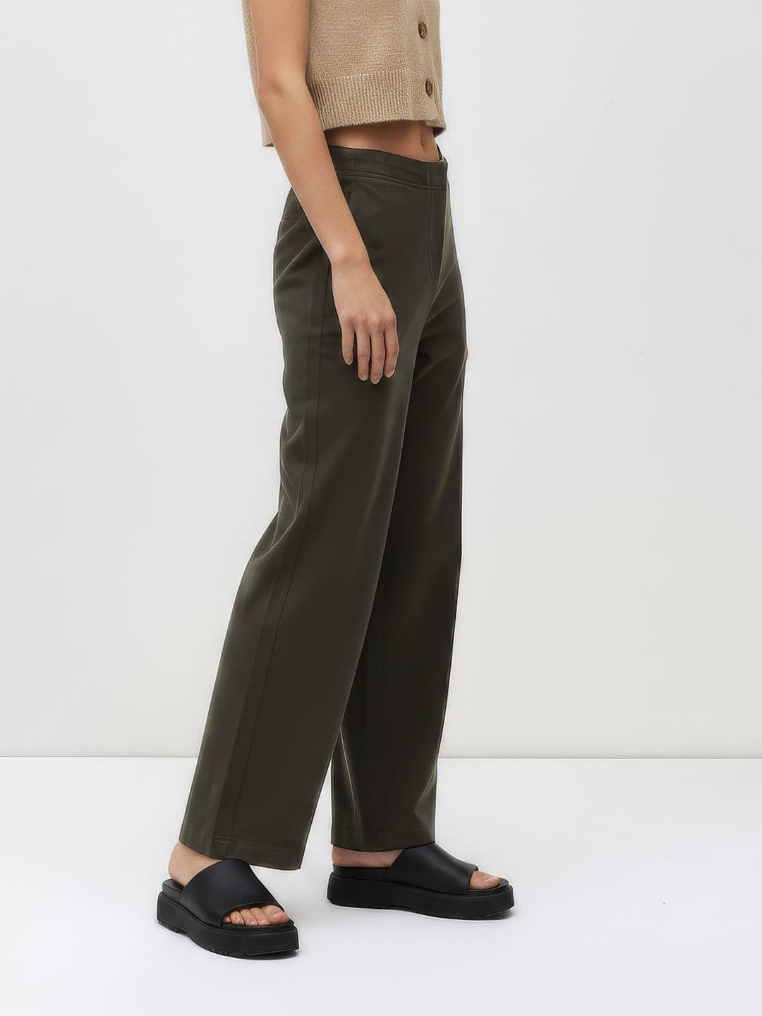 The Roadster Life Co. Women Regular Fit Trousers - view 1