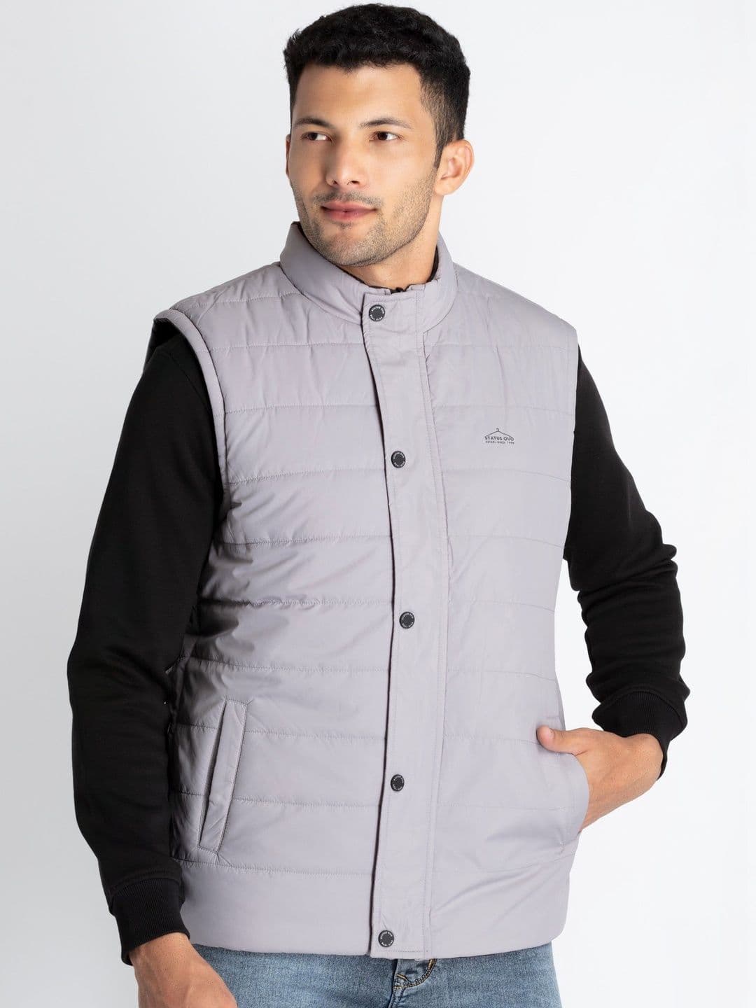Status Quo Men Lightweight Puffer Jacket - view 1