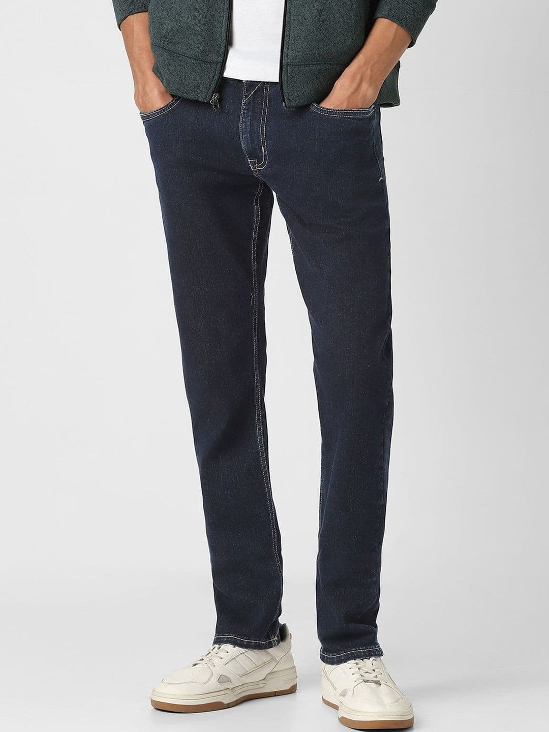 Peter England Casuals Men Tapered Fit Mid-Rise Jeans - view 1