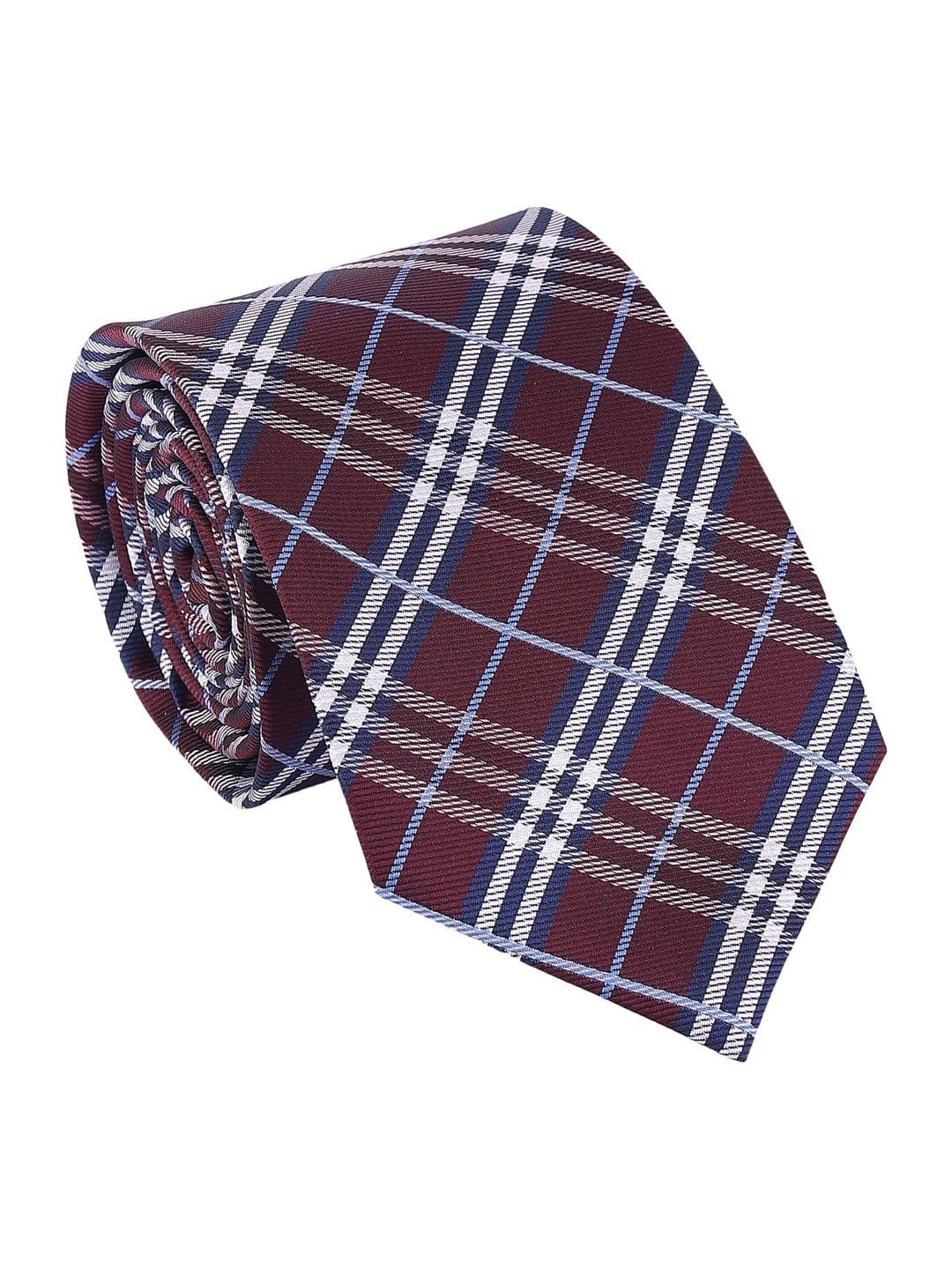 Alvaro Castagnino Men Checked Broad Tie - view 1