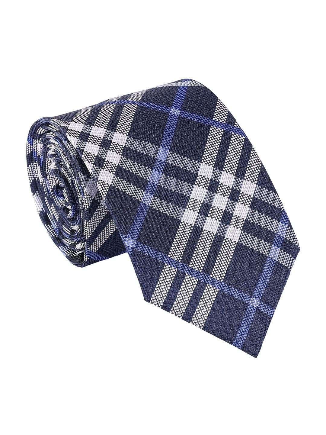Alvaro Castagnino Men Checked Broad Tie - view 1