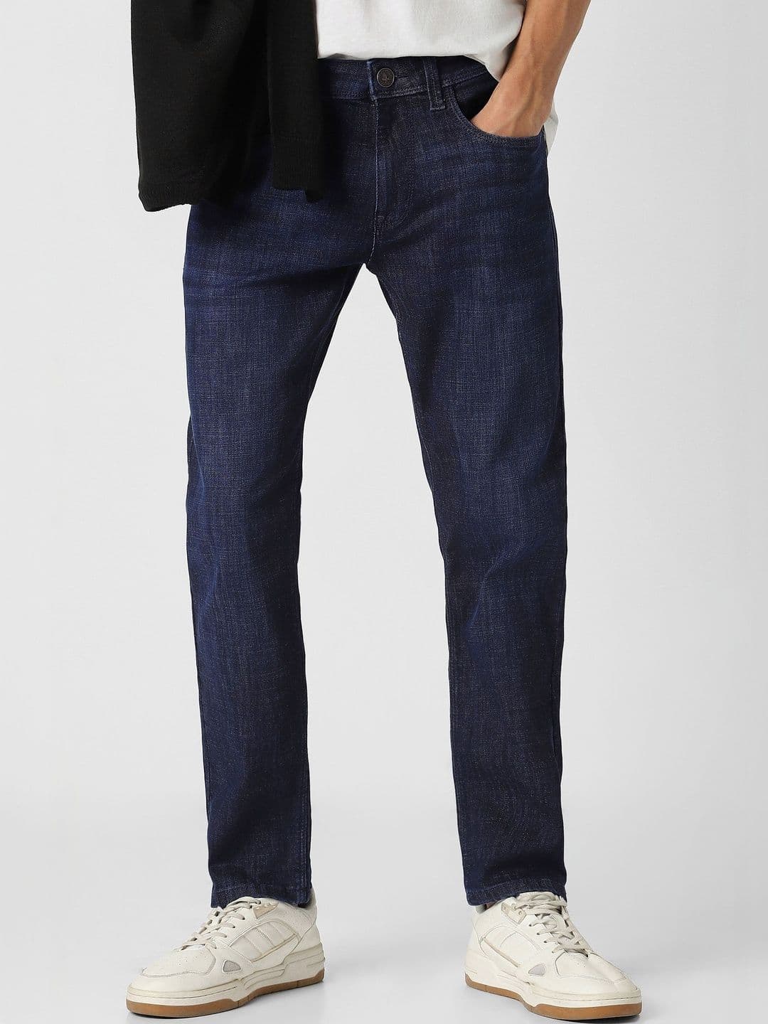 Peter England Casuals Men Slim Fit Mid-Rise Jeans - view 1