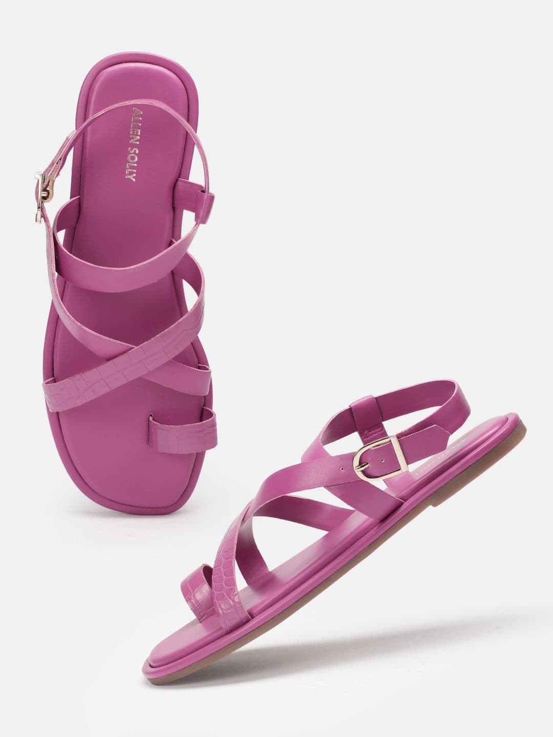 Allen Solly Women Criss-Cross One Toe Flats - view 1