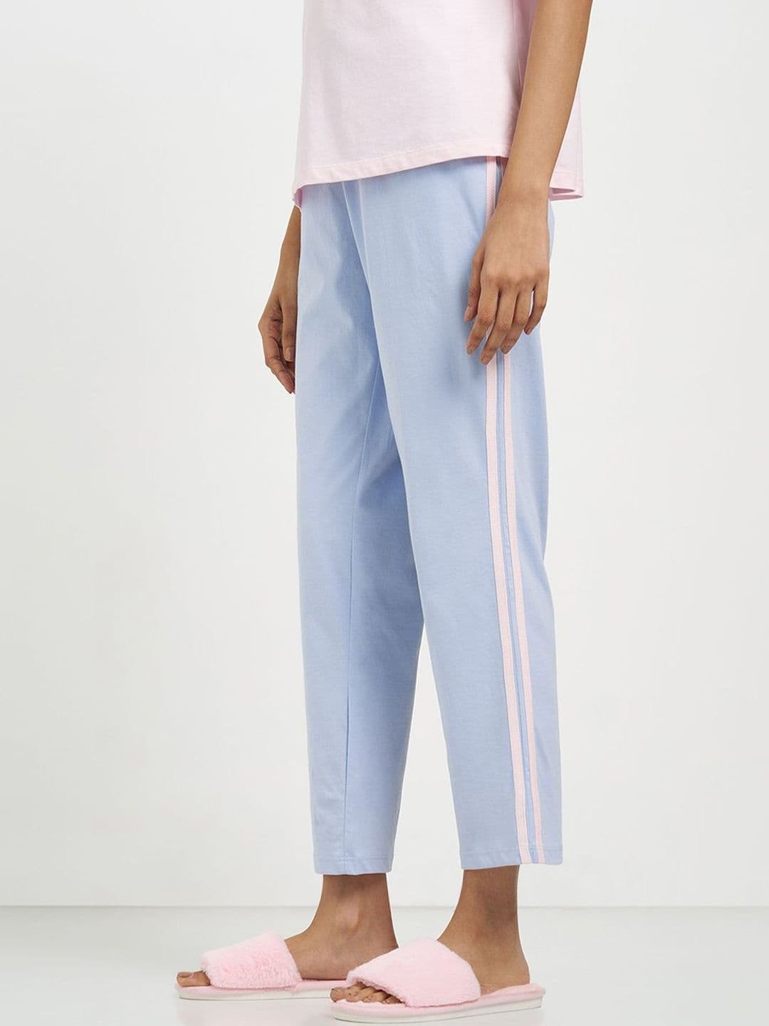 Dreamz by Pantaloons Pure Cotton Striped Lounge Pants - view 1