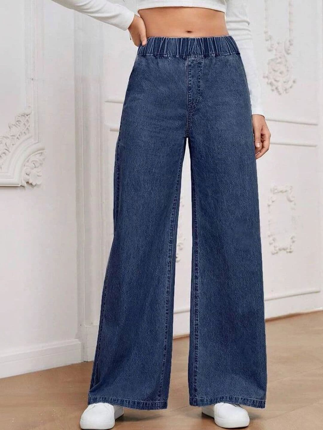 KASHIANXSTYLE Women Comfort Boyfriend Fit High-Rise Stretchable Jeans - view 1