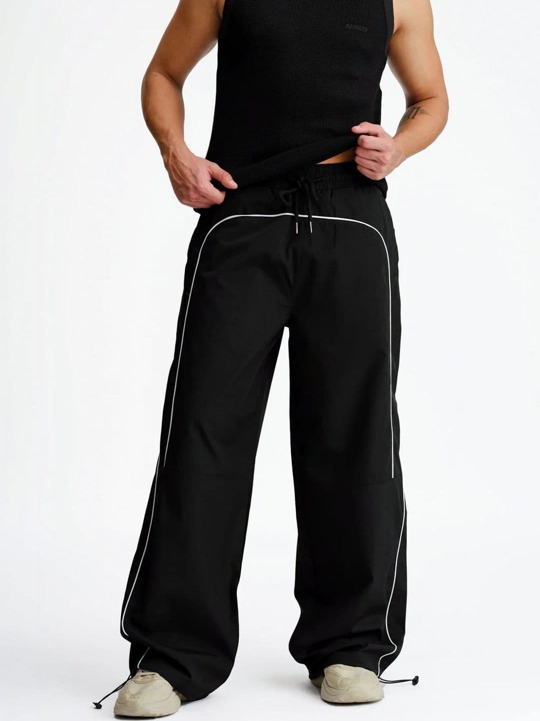 LEXREX Men High-Rise Trousers - view 1