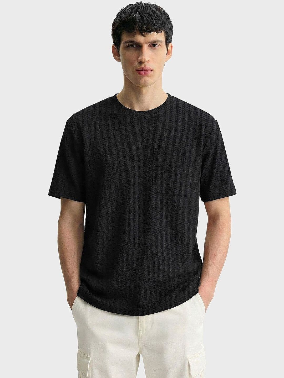 The Indian Garage Co Men Pockets Boxy T-shirt - view 1