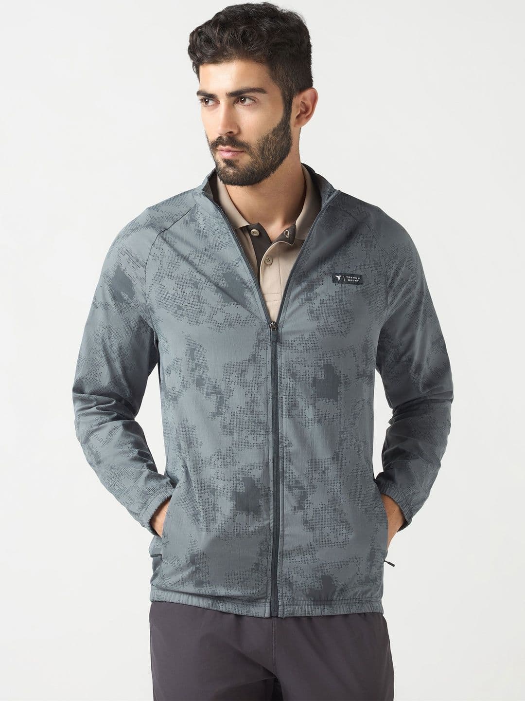 Technosport Men Lightweight Training or Gym Sporty Jacket - view 1